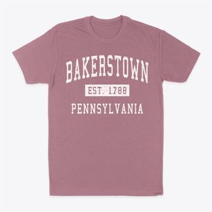Bakerstown Pennsylvania Classic Established Classic Dad T-Shirt