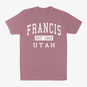 Francis Utah Classic Established Classic Dad T-Shirt