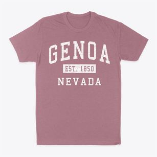Genoa Nevada Classic Established Classic Dad T-Shirt