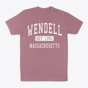 Wendell Massachusetts Classic Established Classic Dad T-Shirt