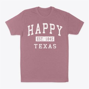 Happy Texas Classic Established Classic Dad T-Shirt