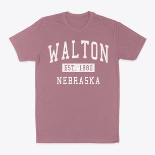 Walton Nebraska Classic Established Classic Dad T-Shirt