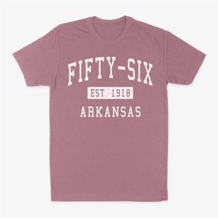 Fifty-six Arkansas Classic Established Classic Dad T-Shirt