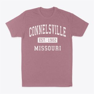 Connelsville Missouri Classic Established Classic Dad T-Shirt