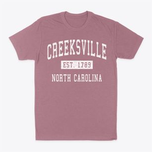 Creeksville North Carolina Classic Established Classic Dad T-Shirt