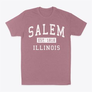 Salem Illinois Classic Established Classic Dad T-Shirt