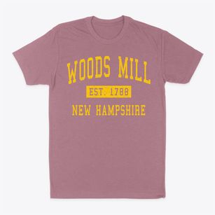 Woods Mill New Hampshire Classic Established Classic Dad T-Shirt