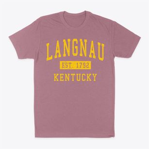 Langnau Kentucky Classic Established Classic Dad T-Shirt