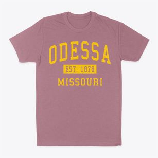 Odessa Missouri Classic Established Classic Dad T-Shirt