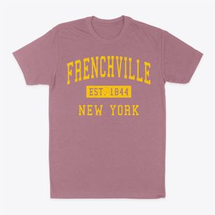 Frenchville New York Classic Established Classic Dad T-Shirt
