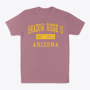 Shadow Ridge Ii Arizona Classic Established Classic Dad T-Shirt
