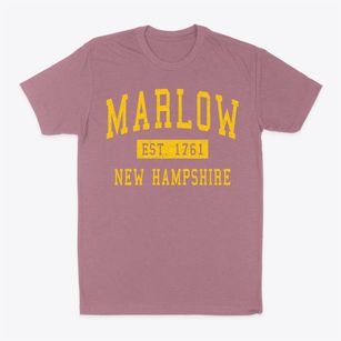 Marlow New Hampshire Classic Established Classic Dad T-Shirt