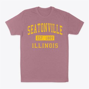 Seatonville Illinois Classic Established Classic Dad T-Shirt