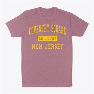 Coventry Square New Jersey Classic Established Classic Dad T-Shirt