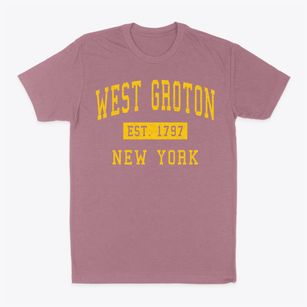 West Groton New York Classic Established Classic Dad T-Shirt