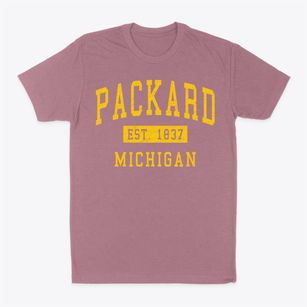 Packard Michigan Classic Established Classic Dad T-Shirt