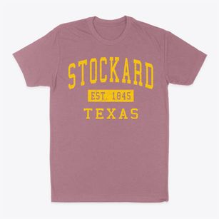Stockard Texas Classic Established Classic Dad T-Shirt