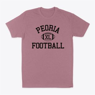 Peoria Developmental Center Classic Football Classic Dad T-Shirt