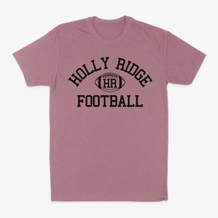 Holly Ridge School Classic Football Classic Dad T-Shirt