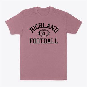 Richland High School Classic Football Classic Dad T-Shirt