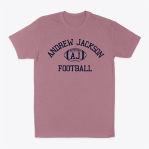 Andrew Jackson School Classic Football Classic Dad T-Shirt