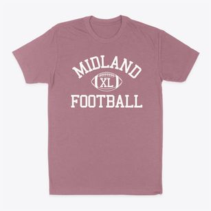 Midland High School Classic Football Classic Dad T-Shirt