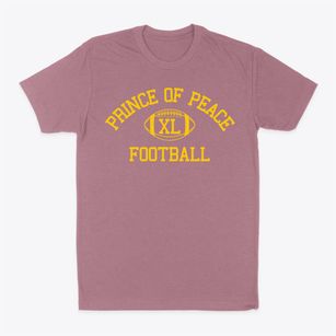 Prince Of Peace Lutheran School Classic Football Classic Dad T-Shirt