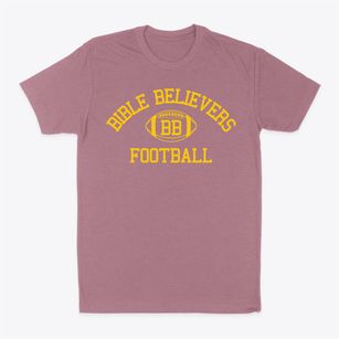Bible Believers Christian School Classic Football Classic Dad T-Shirt