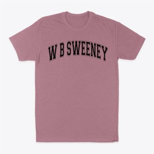 W B Sweeney Elementary School Varsity Arch Classic Dad T-Shirt