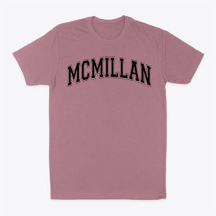 Mcmillan Elementary School Varsity Arch Classic Dad T-Shirt
