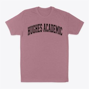 Hughes Academic Magnet School Varsity Arch Classic Dad T-Shirt