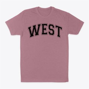 West High School Varsity Arch Classic Dad T-Shirt