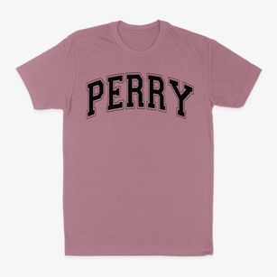 Perry Elementary School Varsity Arch Classic Dad T-Shirt