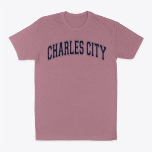 Charles City High School Varsity Arch Classic Dad T-Shirt