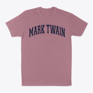 Mark Twain Elementary School Varsity Arch Classic Dad T-Shirt
