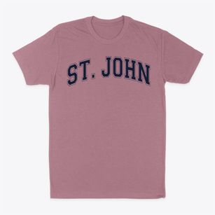 Saint John Lutheran School Varsity Arch Classic Dad T-Shirt
