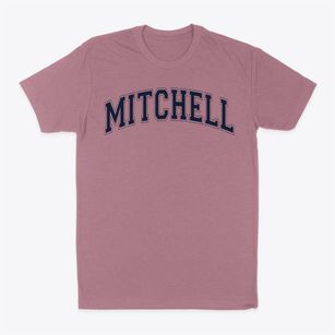 Mitchell Elementary School Varsity Arch Classic Dad T-Shirt