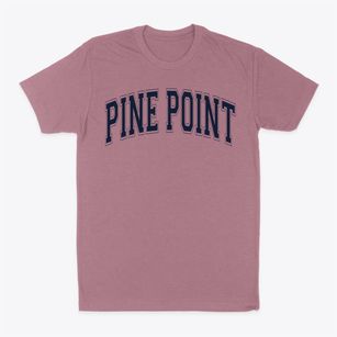 Pine Point School Varsity Arch Classic Dad T-Shirt