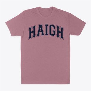 Haigh Elementary School Varsity Arch Classic Dad T-Shirt