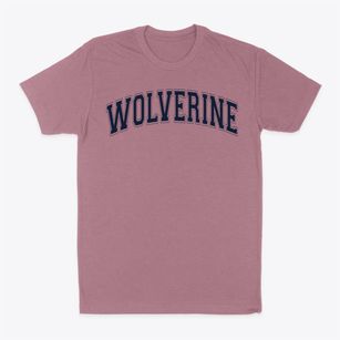 Wolverine Elementary School Varsity Arch Classic Dad T-Shirt