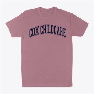 Cox Childcare Center South Varsity Arch Classic Dad T-Shirt