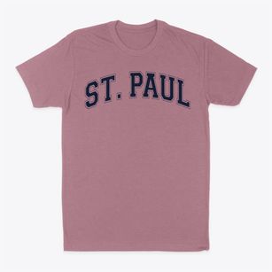 Saint Paul Lutheran School Varsity Arch Classic Dad T-Shirt