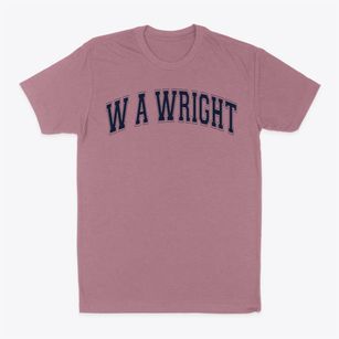 W A Wright Elementary School Varsity Arch Classic Dad T-Shirt