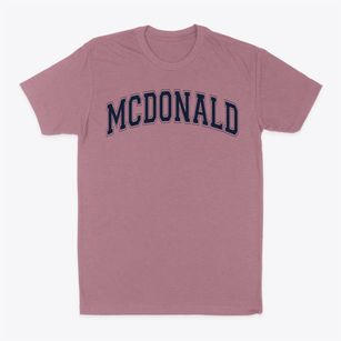 Mcdonald Middle School Varsity Arch Classic Dad T-Shirt