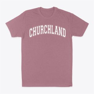 Churchland High School Varsity Arch Classic Dad T-Shirt
