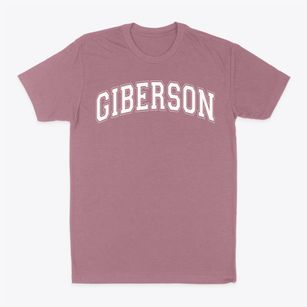 Giberson Elementary School Varsity Arch Classic Dad T-Shirt