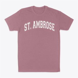 Saint Ambrose School Varsity Arch Classic Dad T-Shirt