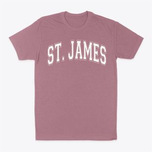 Saint James School Varsity Arch Classic Dad T-Shirt
