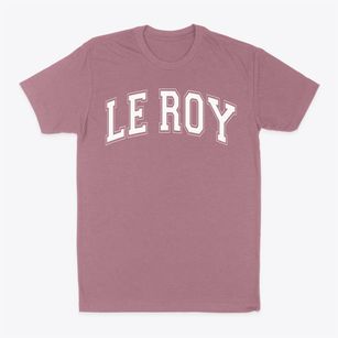 Le Roy High School Varsity Arch Classic Dad T-Shirt