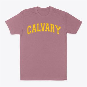 Calvary Christian School Varsity Arch Classic Dad T-Shirt